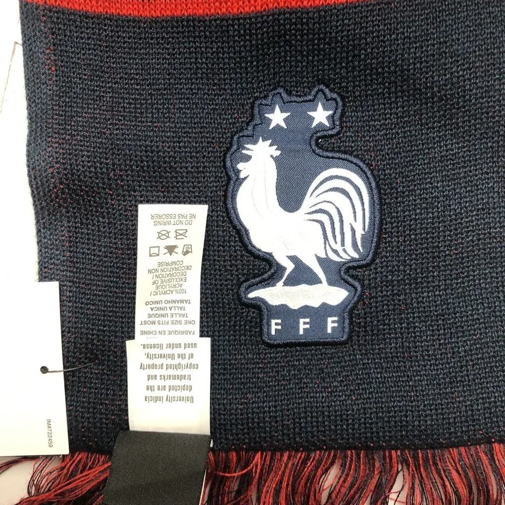 Nike Unisex France Local Verbiage National Team Scarf A21591-FRFF OS